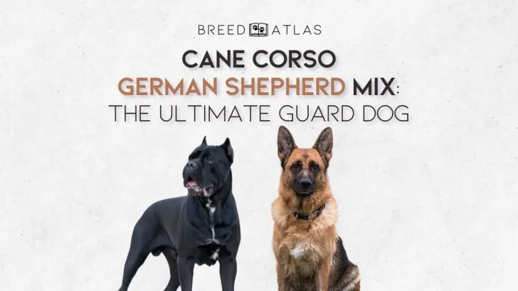 Cane Corso German Shepherd Mix: The Ultimate Guard Dog