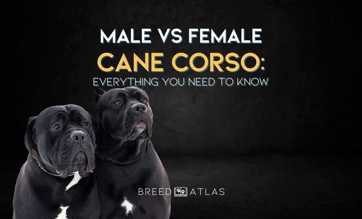 cane corso male vs female