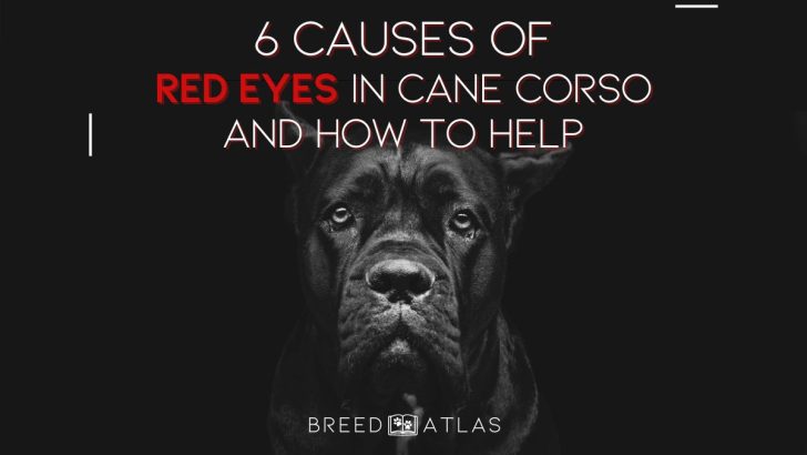 6 Causes Of Red Eyes In Cane Corso And How To Help