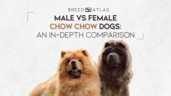 Male Vs Female Chow Chow Dogs: An In-Depth Comparison