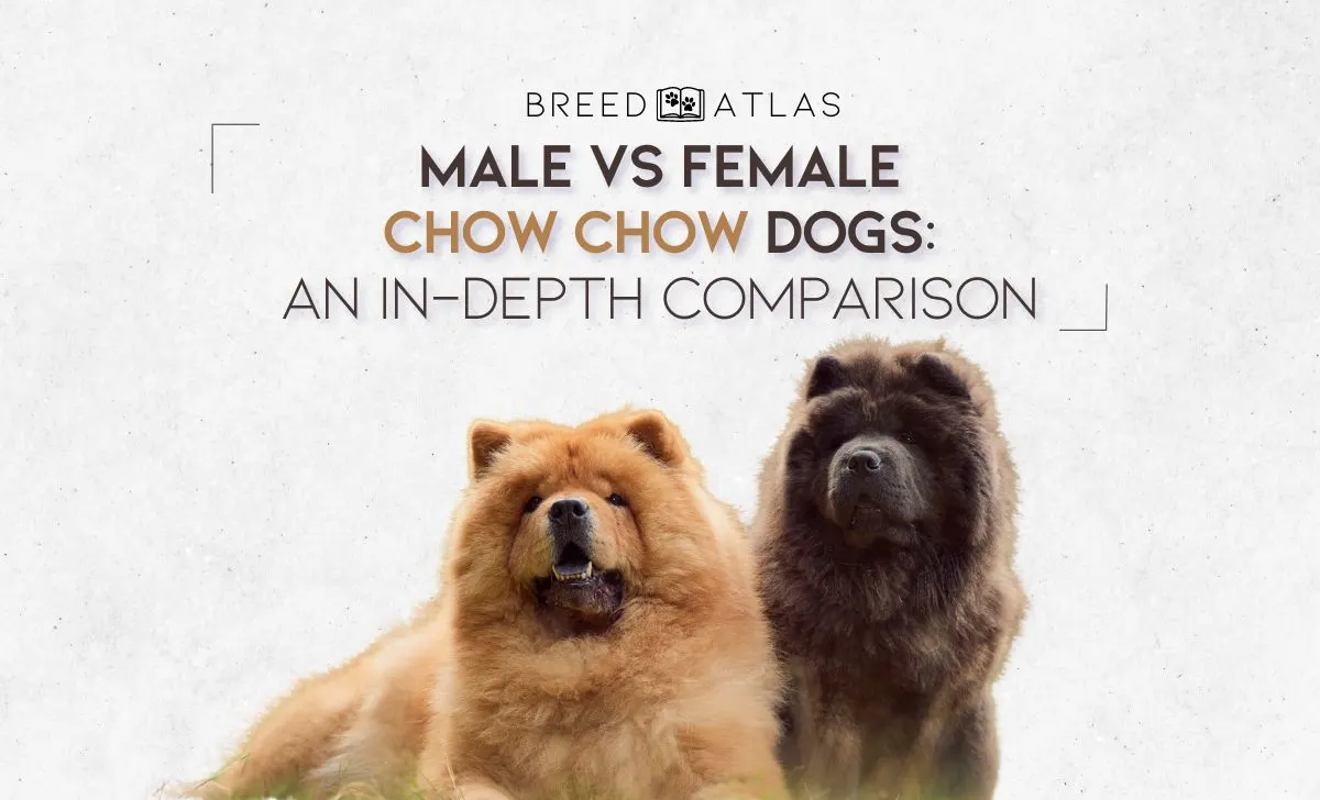 chow chow male vs female