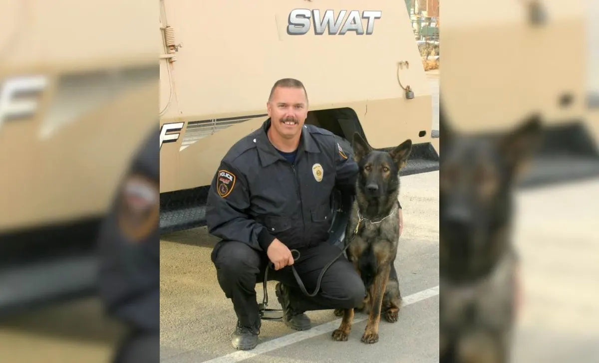 K-9 Faust's Emotional Retirement And Sincere Send Off From The BNSF Railway Police