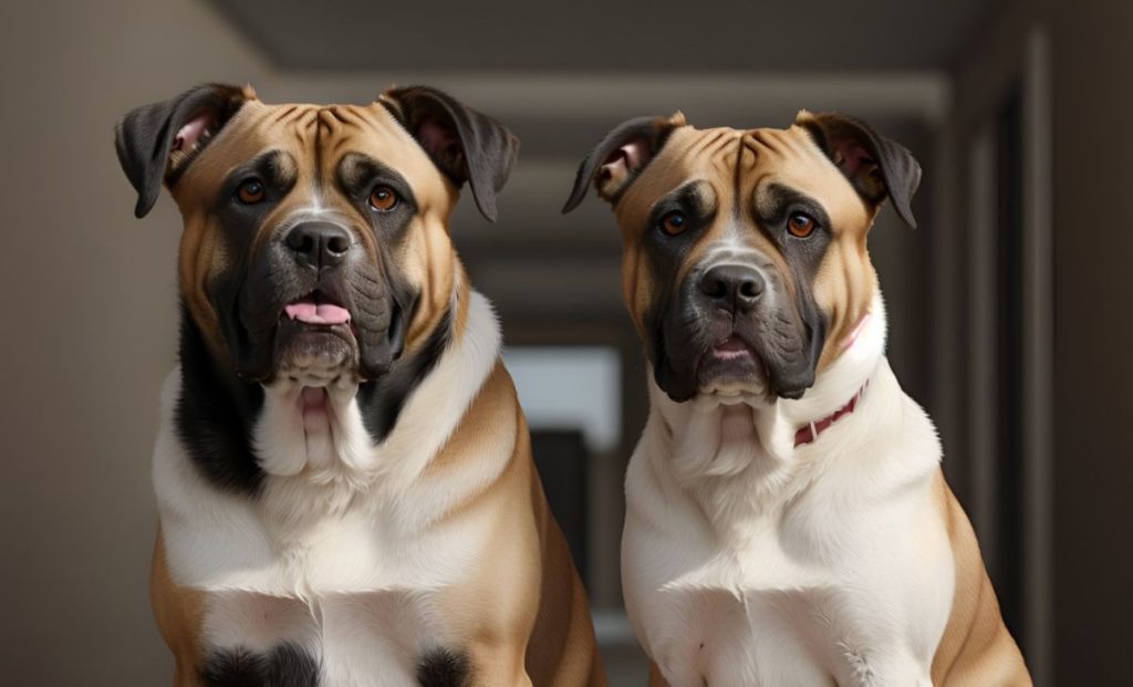 dogo argentino bullmastiff